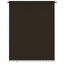 udendørs rullegardin 185 (B) x 230 (H) cm brun