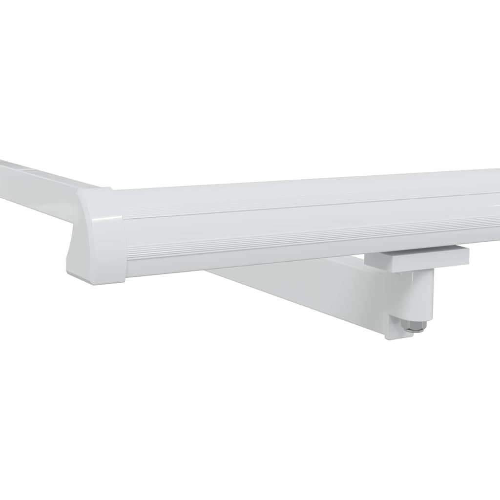Markiseramme Hvid 500 × 350 cm Aluminium