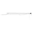 Markiseramme med LED -strimmellys Hvid 500 × 300 cm Aluminium