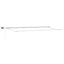 Markiseramme med LED -strimmellys Hvid 600 × 300 cm Aluminium