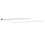 Markiseramme med LED -strimmellys Hvid 450 × 350 cm Aluminium