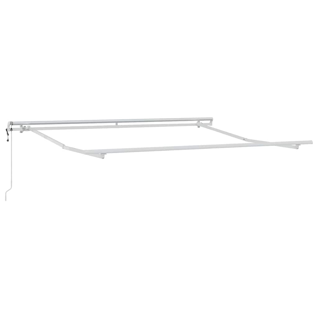 Markiseramme Hvid 300 x 250 cm Aluminium