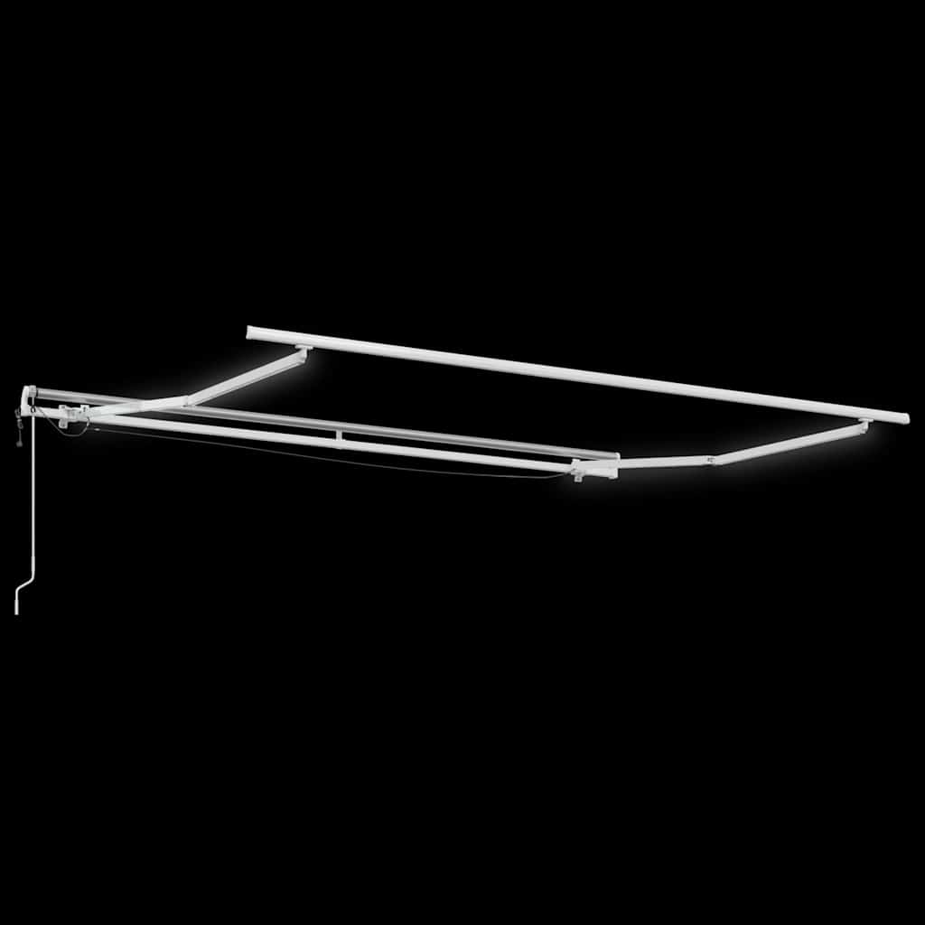 Markiseramme Hvid 3 x 2,5 m Aluminium