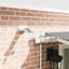 Markiseramme med LED -strimmellys Hvid 600 × 350 cm Aluminium