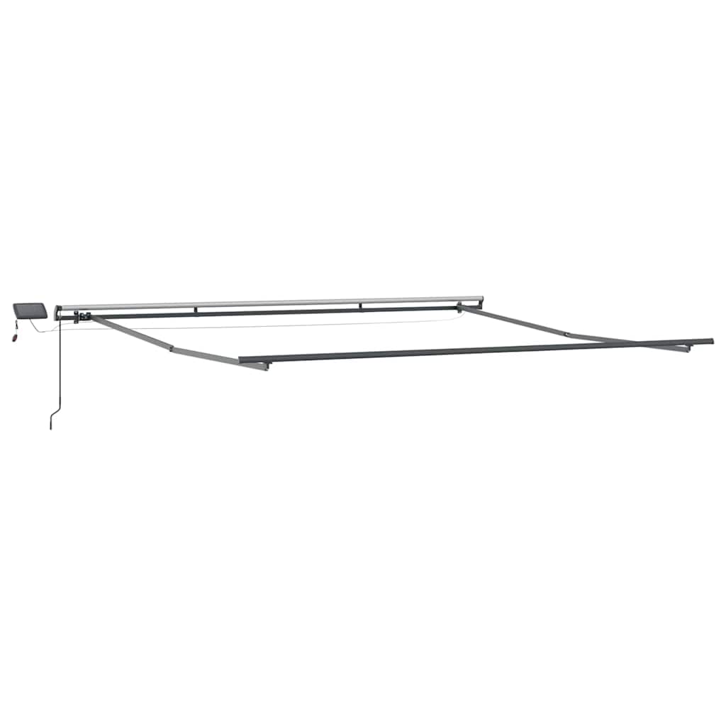 Markiseramme Antracit 500 × 350 cm Aluminium