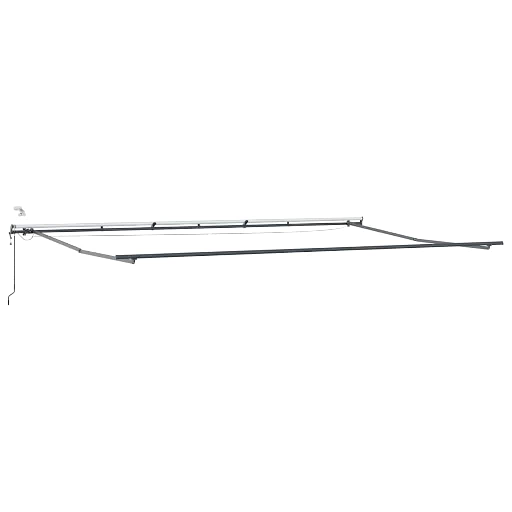 Markiseramme Antracit 600 × 350 cm Aluminium