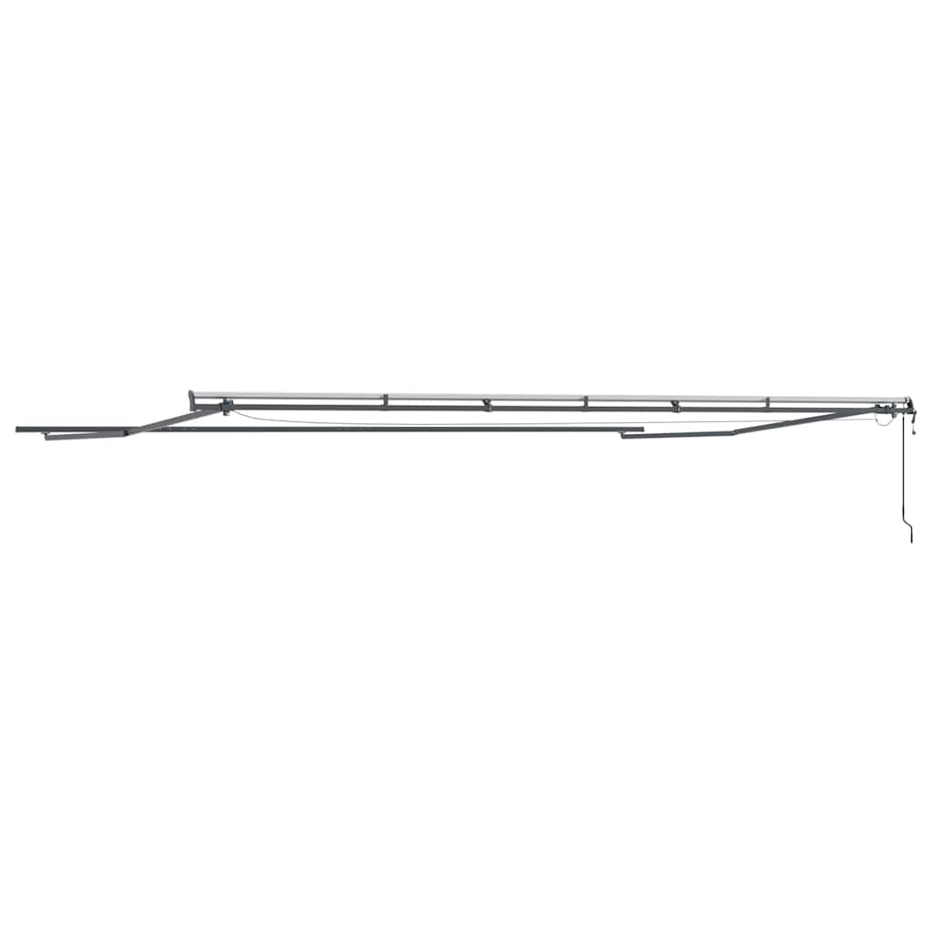Markiseramme Antracit 600 × 350 cm Aluminium