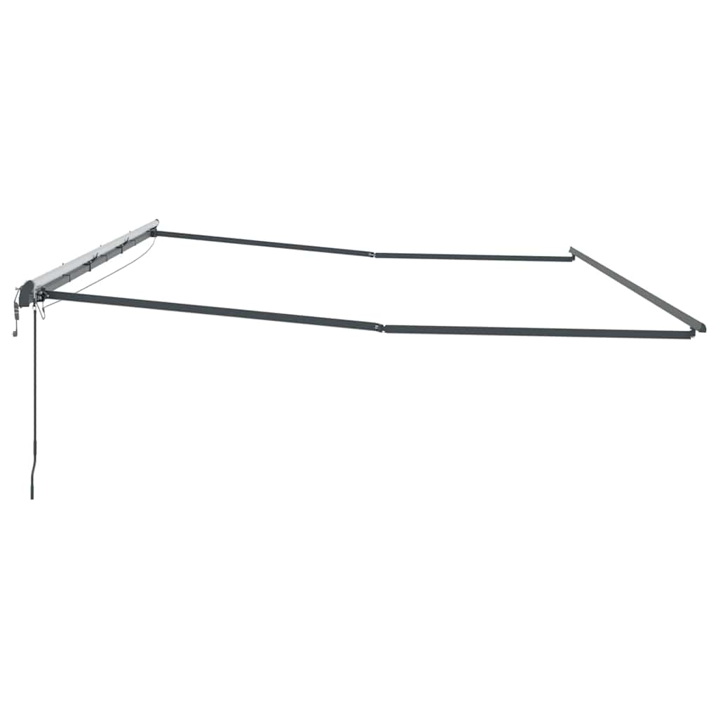 Markiseramme Antracit 600 × 350 cm Aluminium