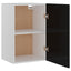 vægskab Lyon 39,5x31x60 cm konstrueret træ hvid højglans