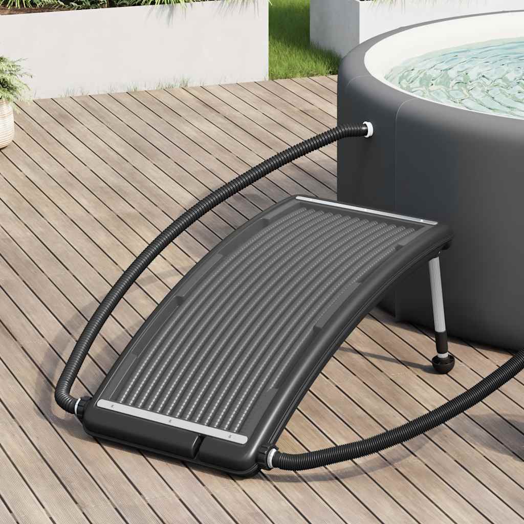 solvarmer til pool 110x65 cm buet billede