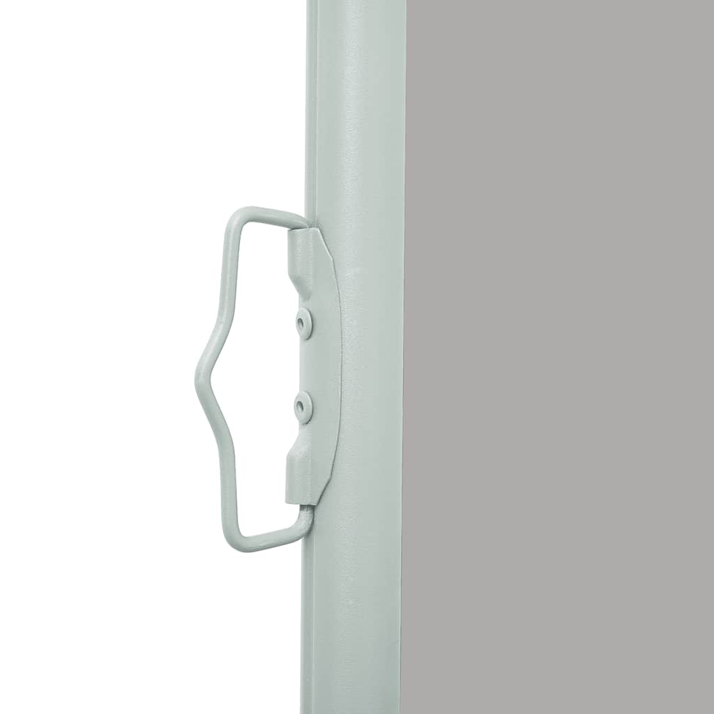 sammenrullelig sidemarkise til terrassen 140x600 cm grå