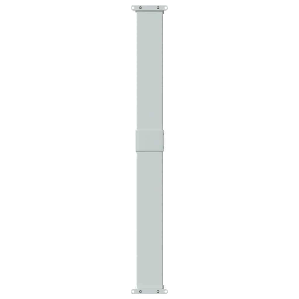 sammenrullelig sidemarkise til terrassen 140x600 cm brun