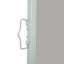 sammenrullelig sidemarkise til terrassen 600x160 cm grå