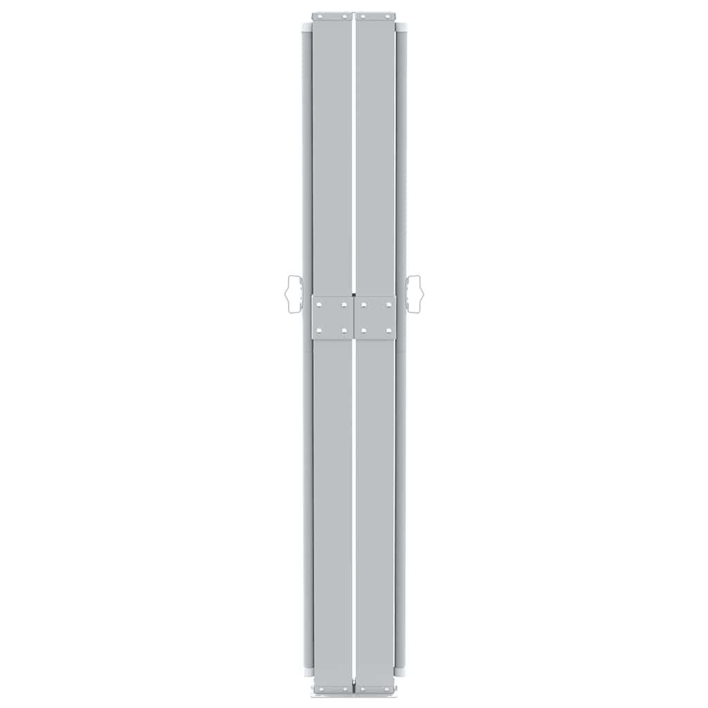 sammenrullelig sidemarkise til terrassen 170x1200 cm antracit