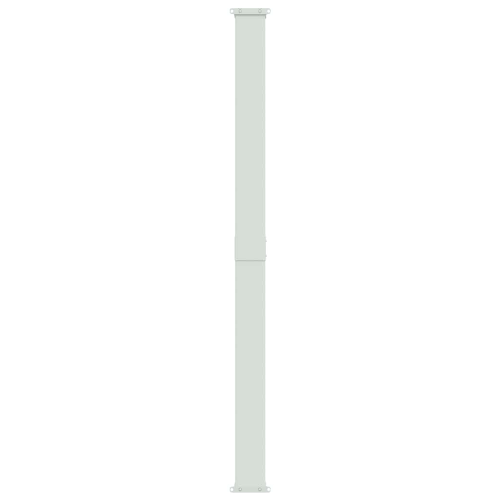 sammenrullelig sidemarkise til terrassen 200x300 cm cremefarvet