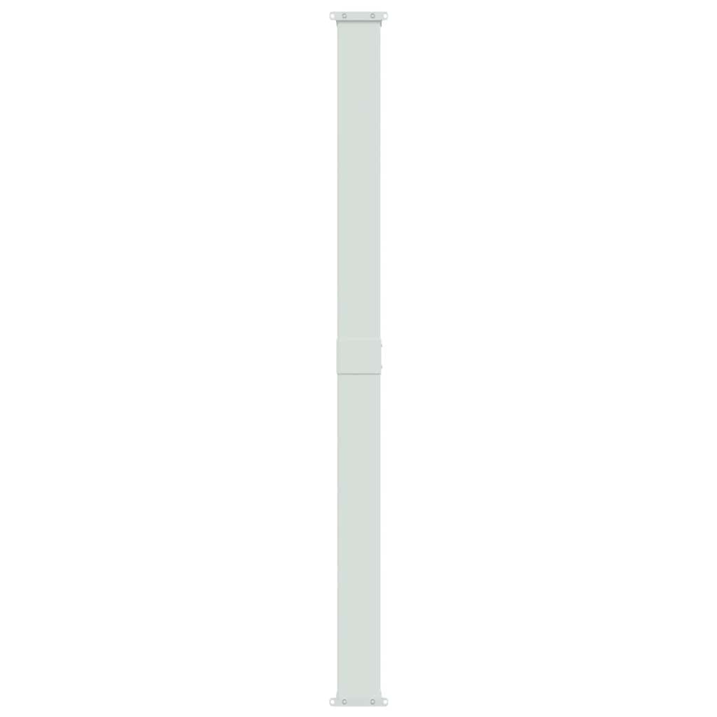 sammenrullelig sidemarkise til terrassen 200x500 cm sort