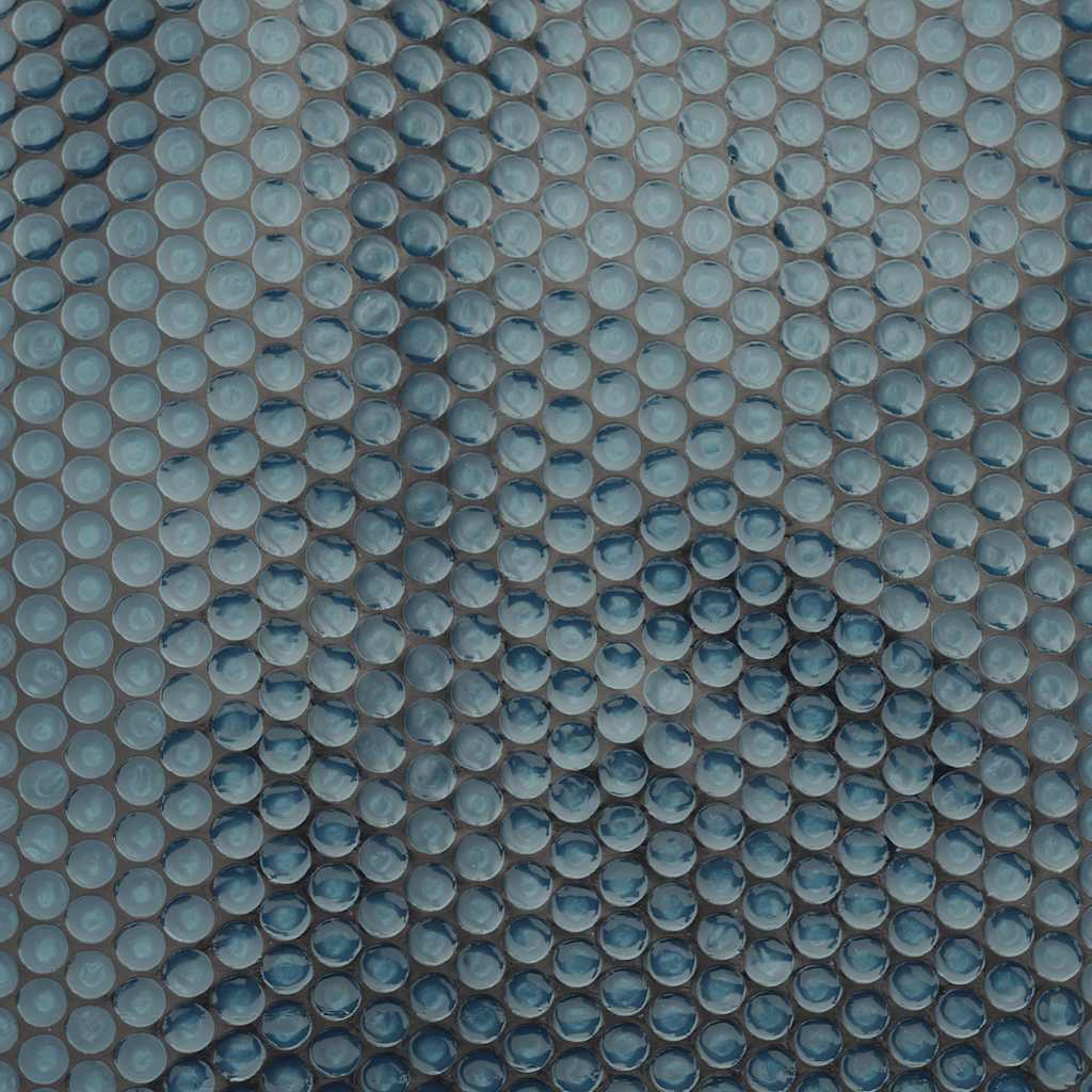flydende solopvarmet poolovertræk 260x160 cm PE sort og blå