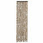insektgardin 56x185 cm chenille beige og brun