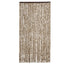 insektgardin 100x220 cm chenille beige og brun