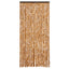 insektgardin 90x220 cm chenille okker og hvid