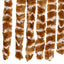 insektgardin 100x220 cm chenille okker og hvid