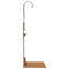 havebruser 75x75x210 cm massivt teaktræ