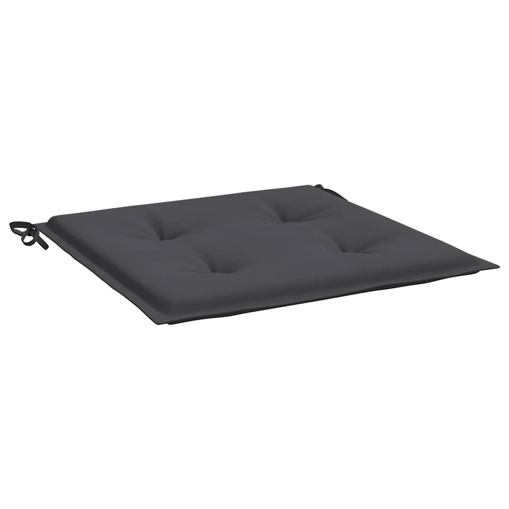 hynder til havestol 6 stk. 40x40x4 cm oxfordstof antracitgrå