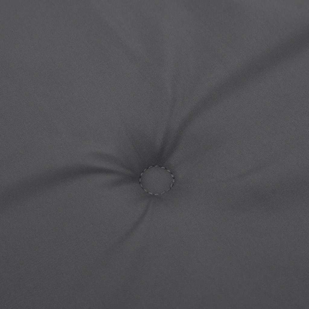 hynder til havestol 6 stk. 40x40x4 cm oxfordstof antracitgrå