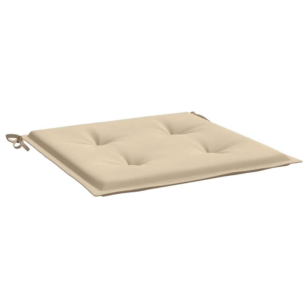 hynder til havestol 6 stk. 40x40x4 cm oxfordstof beige