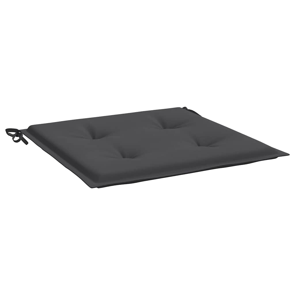 hynder til havestol 6 stk. 50x50x4 cm oxfordstof antracitgrå