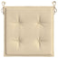 hynder til havestol 4 stk. 50x50x4 cm oxfordstof beige