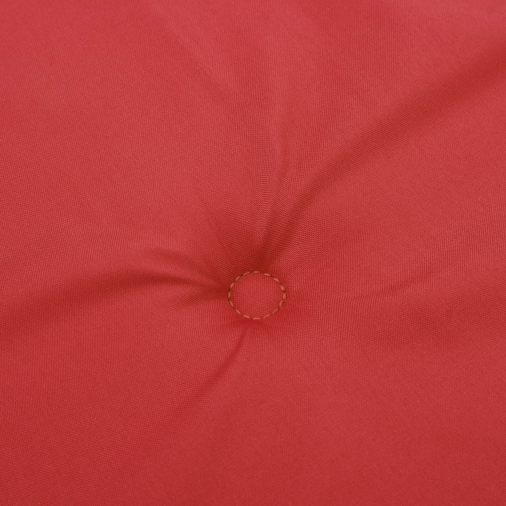 hynder til havestol 6 stk. 50x50x4 cm oxfordstof rød