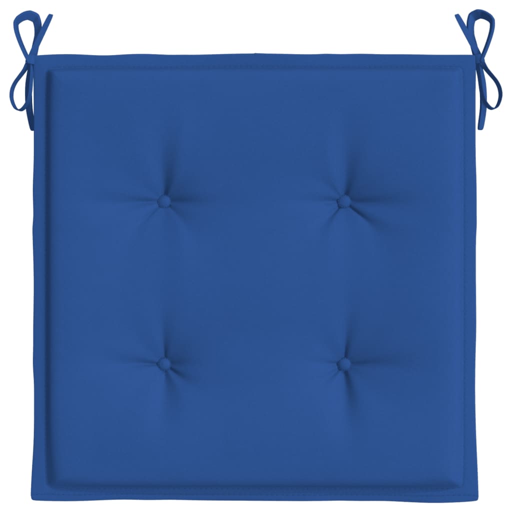 hynder til havestol 4 stk. 50x50x4 cm oxfordstof kongeblå