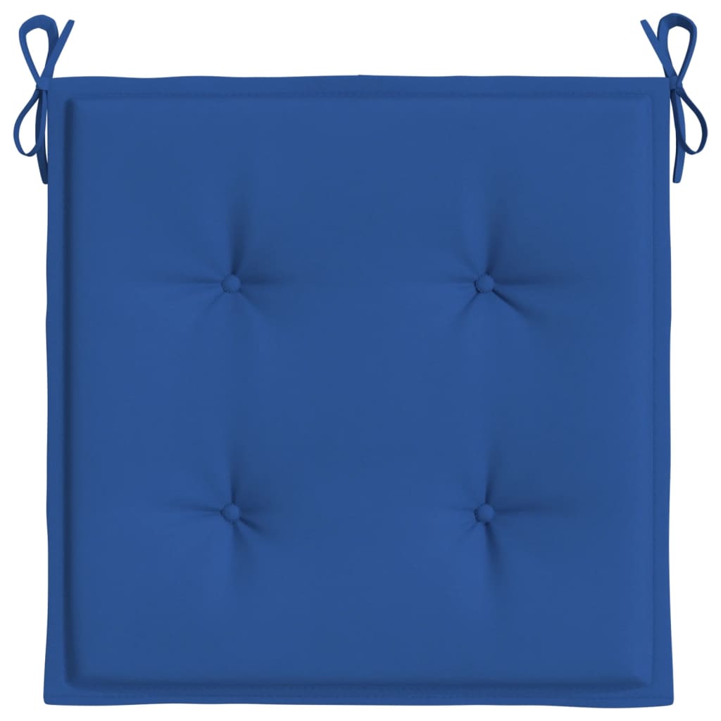 hynder til havestol 6 stk. 50x50x4 cm oxfordstof kongeblå