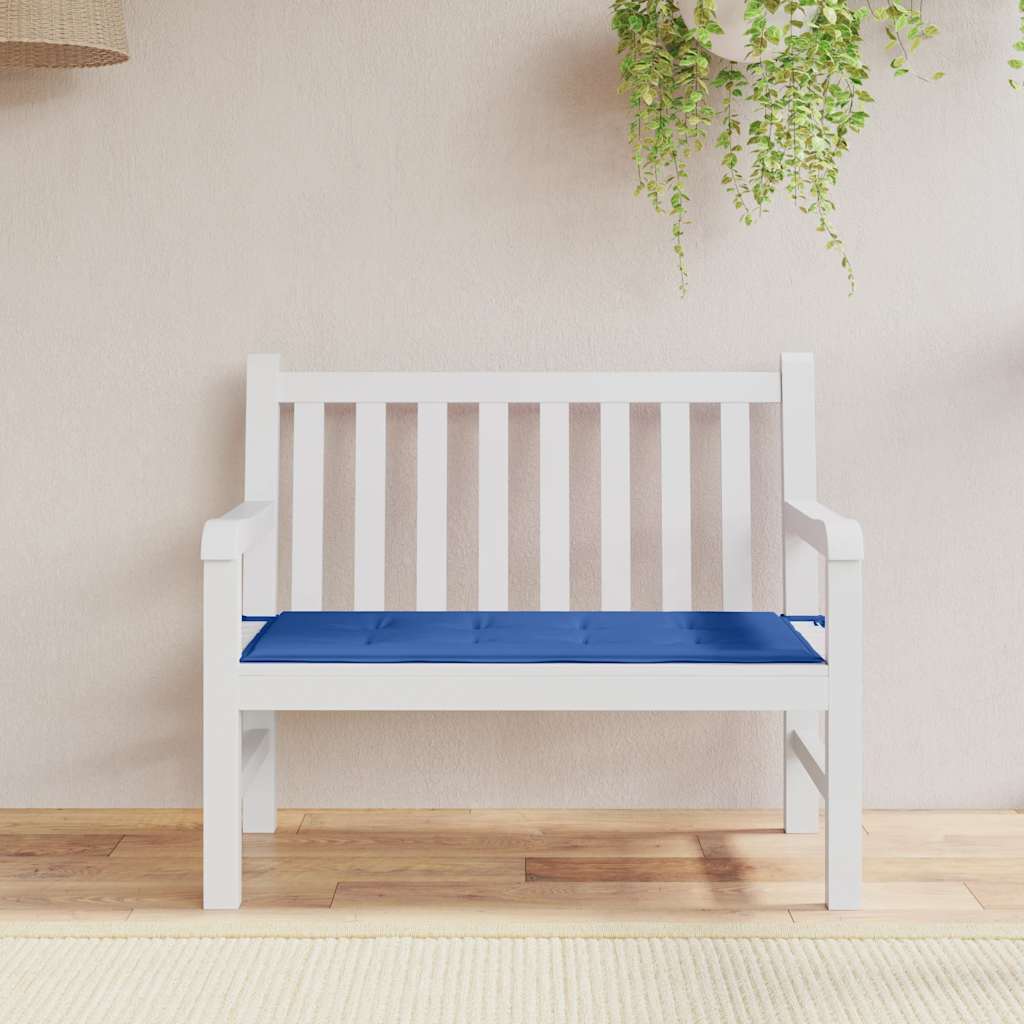 hynde til havebænk 100x50x3 cm oxfordstof kongeblå