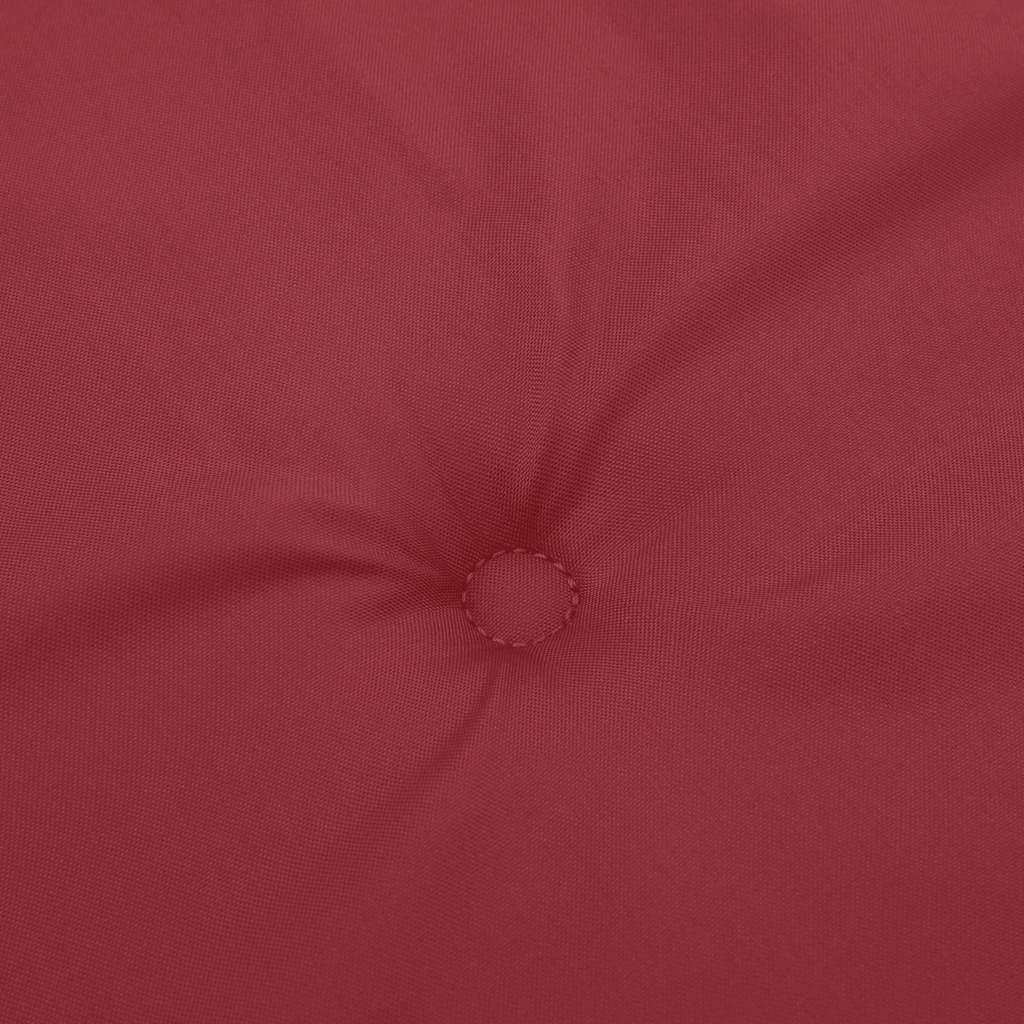 hynde til havebænk 200x50x3 cm oxfordstof vinrød