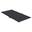 stolehynde m. lav ryg 6 stk. 100x50x3 cm oxfordstof sort