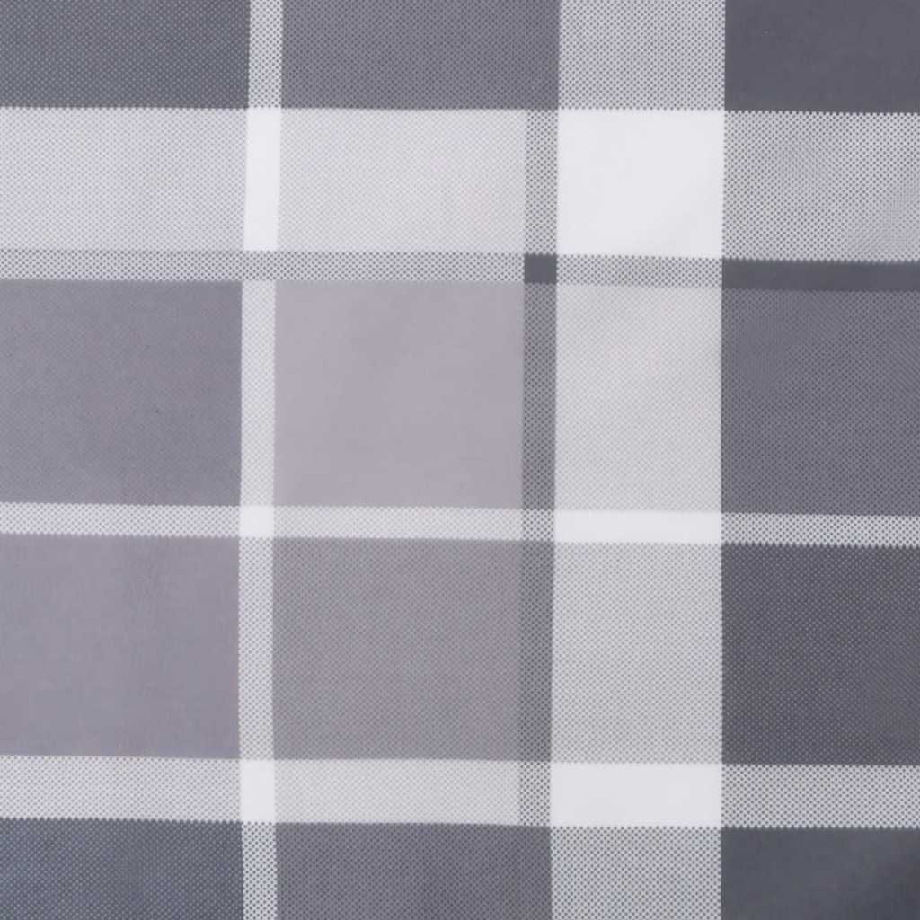 hynde til liggestol 186x58x4 cm oxfordstof gråternet