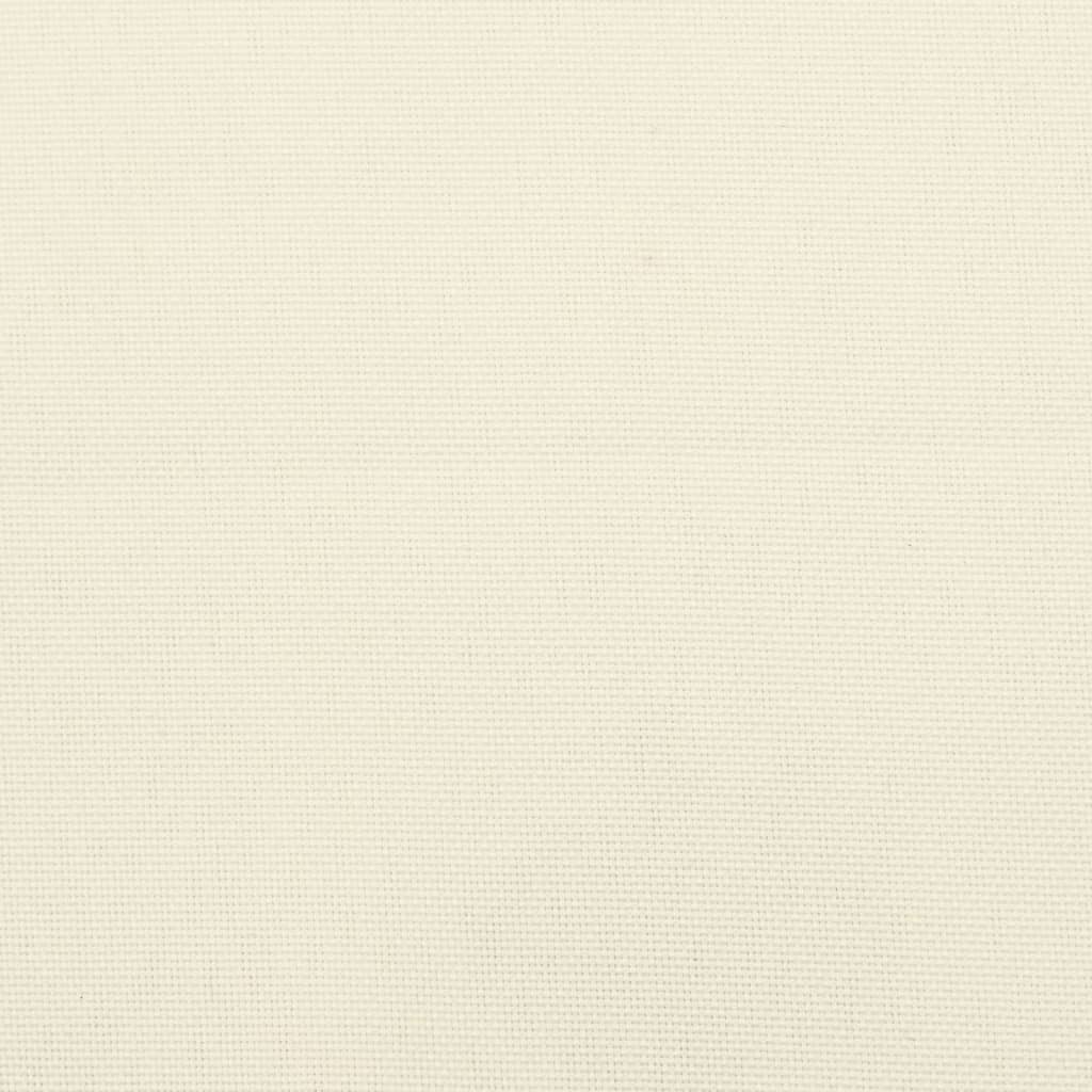 hynde til liggestol 200x50x3 cm oxfordstof cremefarvet