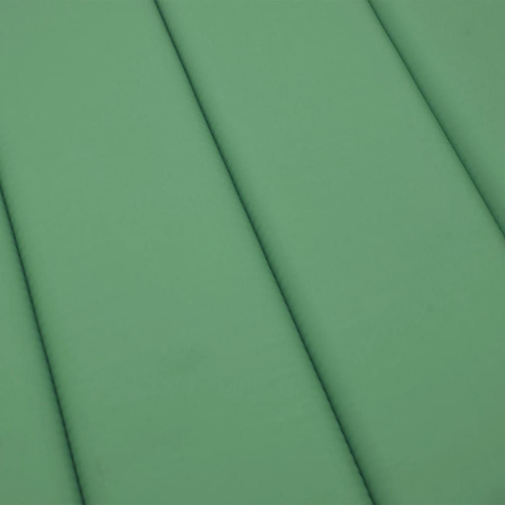 hynde til liggestol 200x50x3 cm oxfordstof grøn
