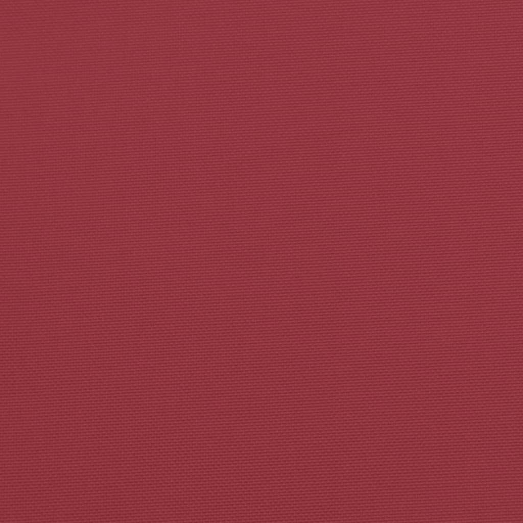 hynde til liggestol 200x50x3 cm oxfordstof vinrød
