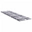 hynde til liggestol 200x50x3 cm oxfordstof gråternet