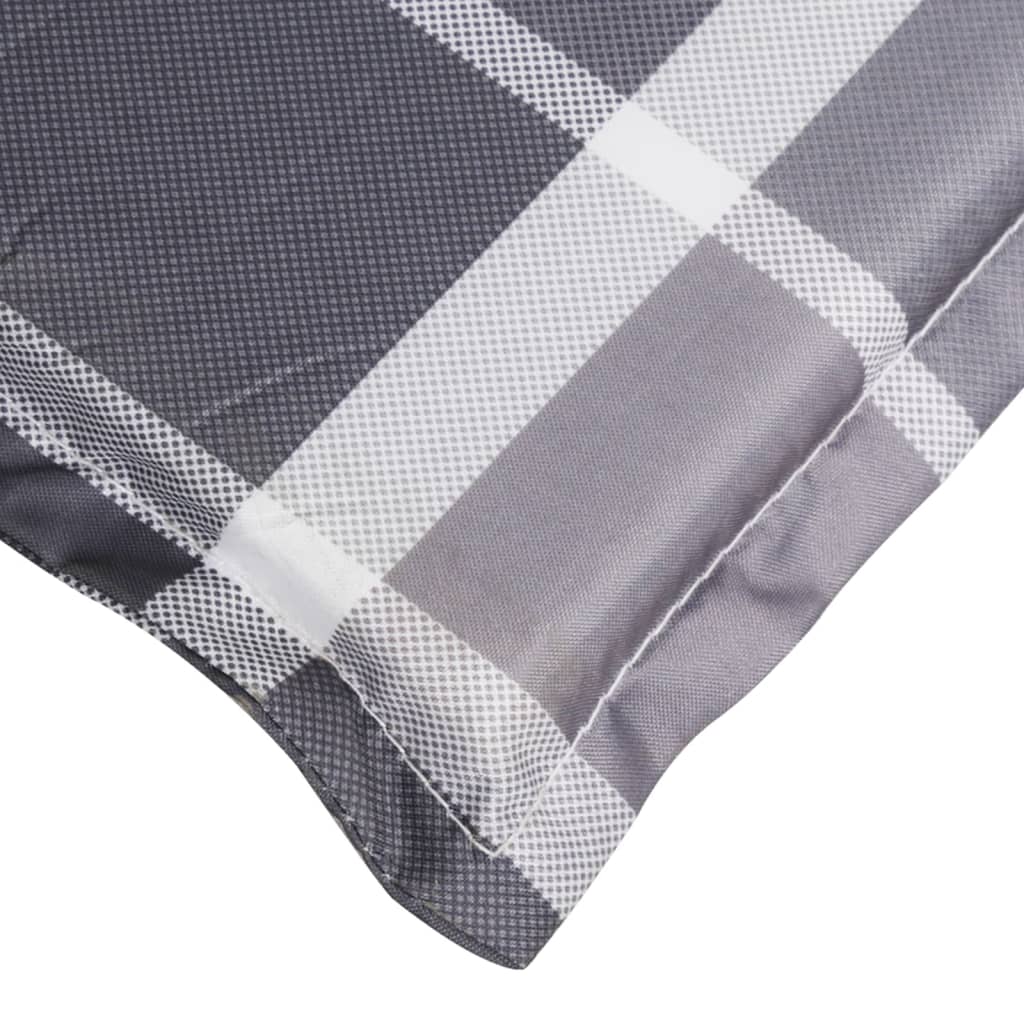 hynde til liggestol 200x50x3 cm oxfordstof gråternet