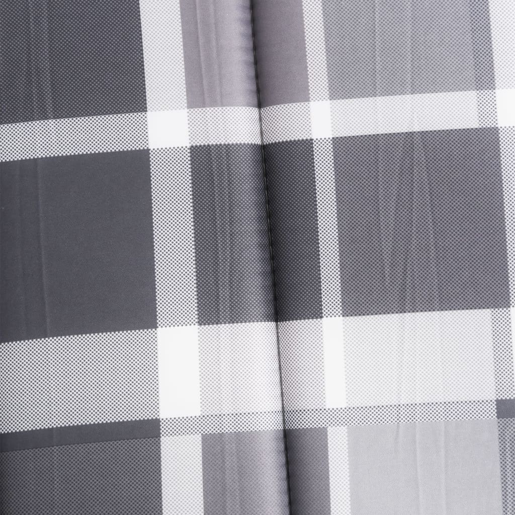 hynde til liggestol 200x50x3 cm oxfordstof gråternet