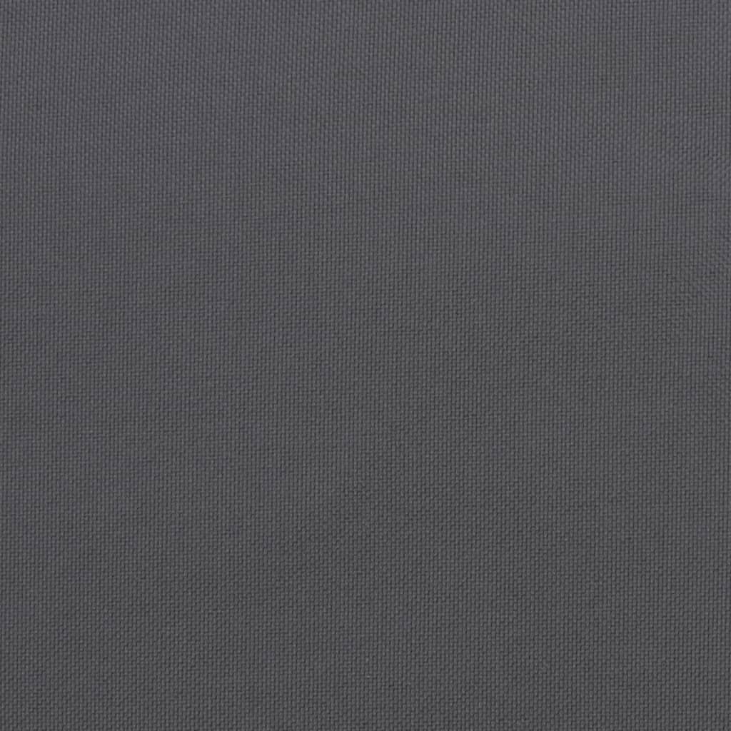 hynde til liggestol 200x60x3 cm oxfordstof antracitgrå