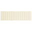 hynde til liggestol 200x60x3 cm oxfordstof cremefarvet