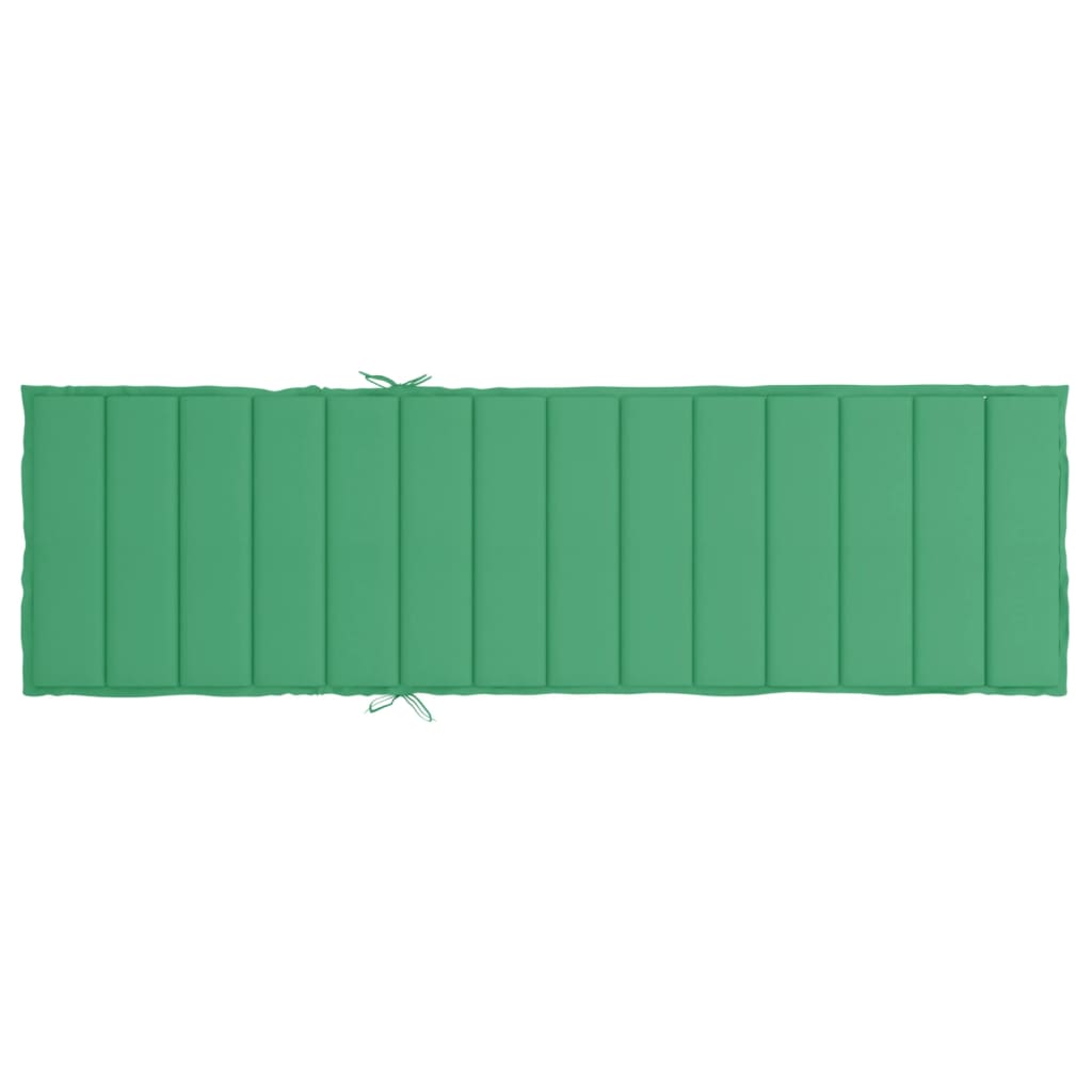 hynde til liggestol 200x60x3 cm oxfordstof grøn