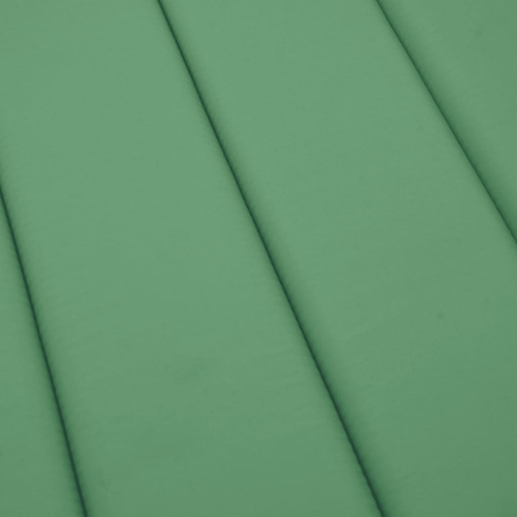 hynde til liggestol 200x60x3 cm oxfordstof grøn