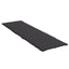 hynde til liggestol 200x60x3 cm oxfordstof sort