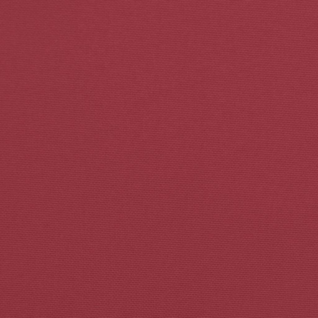 hynde til liggestol 200x60x3 cm oxfordstof vinrød